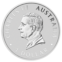 Australijski Emu 1 uncja Srebra 2025 MS 70 NGC First Day of Issue