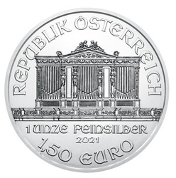 Wiedeński Filharmonik 1 uncja Srebra 2021