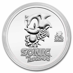 Niue: Sonic The Hedgehog 1 oncia d'argento 2021