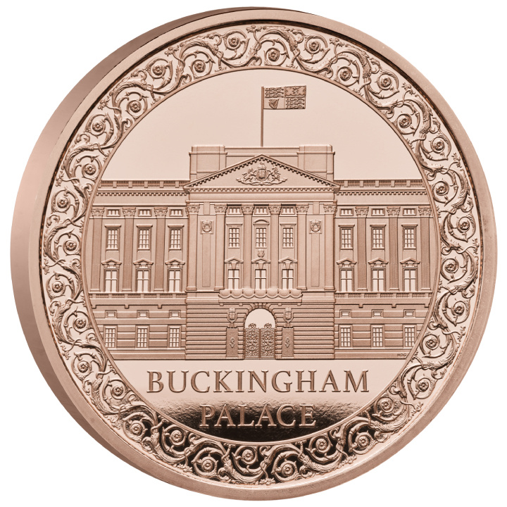 Buckingham-palota 5 font arany 2024 Proof