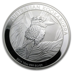 Kookaburra 10 oz Silver 2014