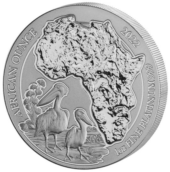 Rwanda: African Ounce - Pelican 1 uncja Platyny 2022