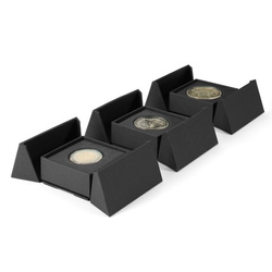 Leuchtturm - Porta-Münzetui für eine runde Münzkapsel 33 mm