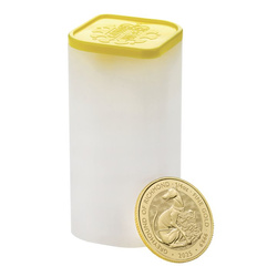 Le bestie reali dei Tudor: il levriero di Richmond 1/4 oncia d'oro 2025