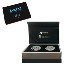 New Zealand: Avatar - The Way of Water 'Pandoran Fauna' Set of Two coloured Silver 2023 Proof Coins 