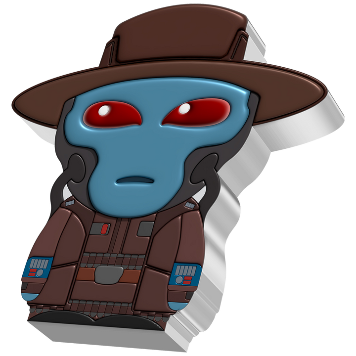 Niue: Star Wars – Cad Bane Chibi Coin, kolorovaná, 1 unce stříbra, 2022, Proof