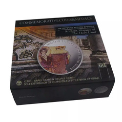 David s harfou barevná 1 unce stříbra 2012