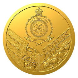 Niue: León Checo 1/10 oz Oro 2023