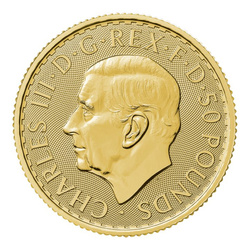 Britannia - King Charles III 1/2 uncji Złota 2023