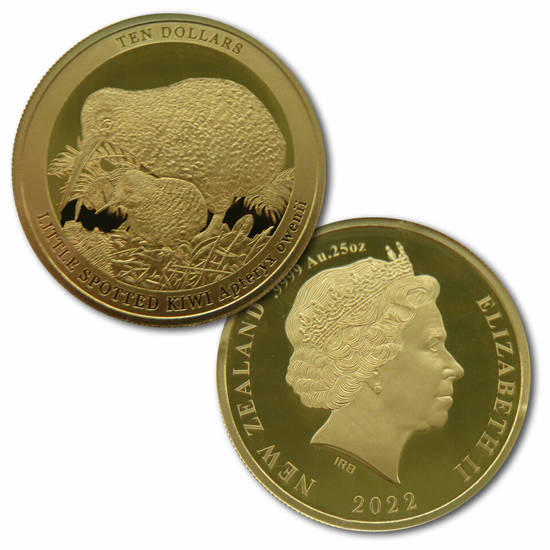 Kiwi 1/4 oz Gold 2022 Proof