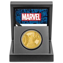Niue: Marvel - Captain America 1 uncja Złota 2023 Proof