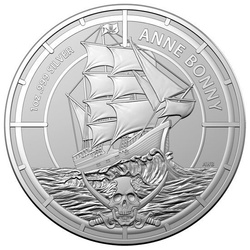 Pirate Queens: Anne Bonny 1 oz Silver 2021