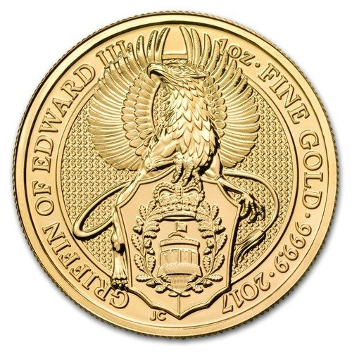 The Queen’s Beasts: The Griffin 1 oz Gold 2017