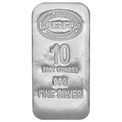 IGR 10 oz Silberbarren