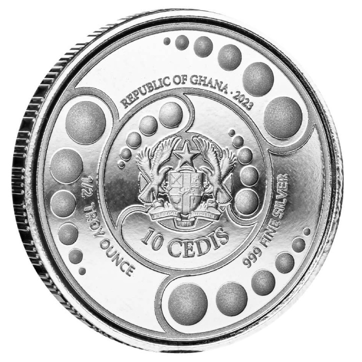 Set of Ghana Alien 4 x 1/2 oz Silver 2023