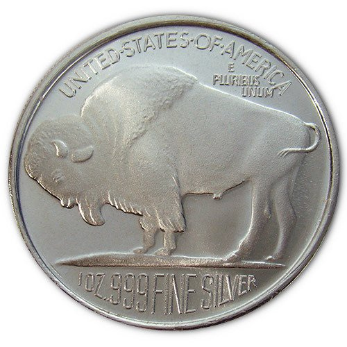 Bisonte 1 oz Plata 2004