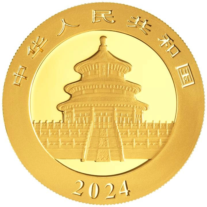 Chinese Panda 30 g Gold 2024