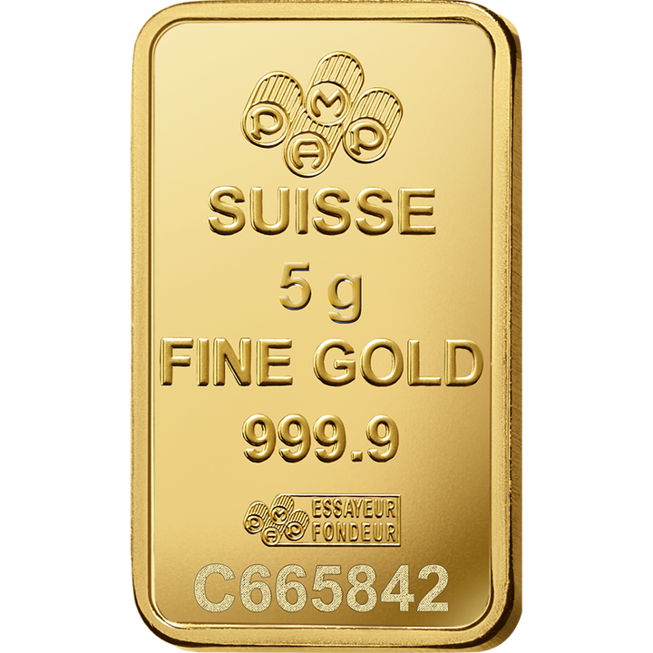 PAMP Lady Fortuna Veriscan 5 g Gold Bar