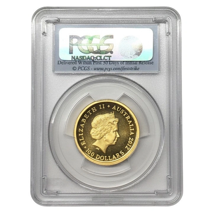 Koala 1 oz Gold High Relief Proof 2012 PCGS PR69DCAM
