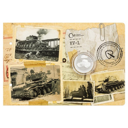 Niue: Armored Vehicles - KV-1 $1 Silver 2023 Proof