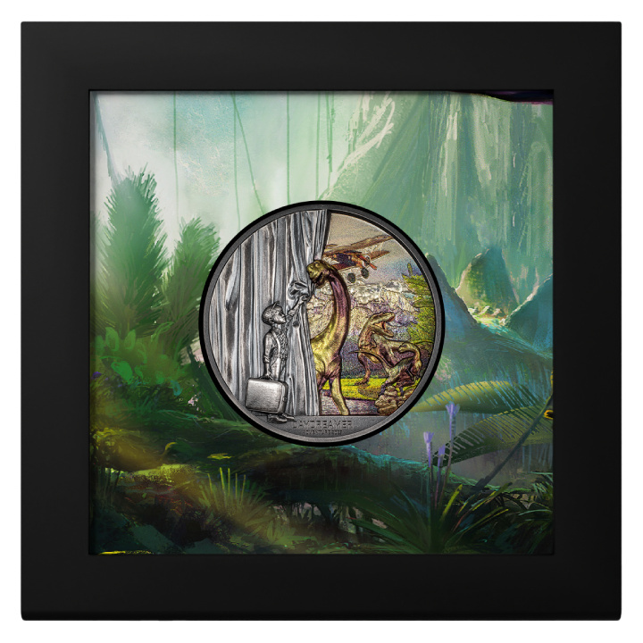 Palau: Daydreamer – Adventure coloured 2 oz Silber 2023 Ultra High Relief Antiqued Coin
