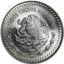 Mexican Libertad 1 uncja Srebra 1988