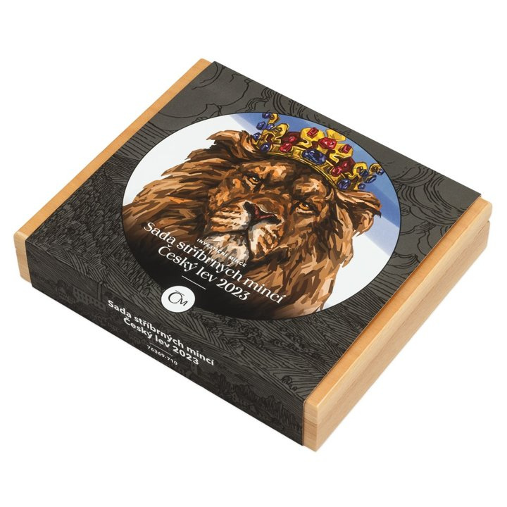 Niue: Set of Silver Five coins Czech Lion 2023