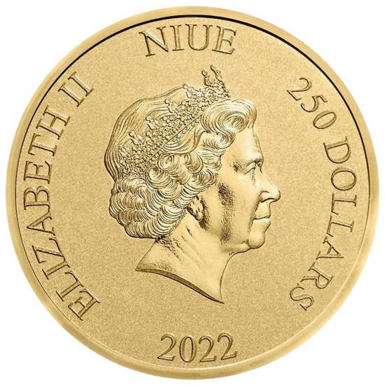 Niue: Disney - La Dama y el Vagabundo 1 oz Oro 2022