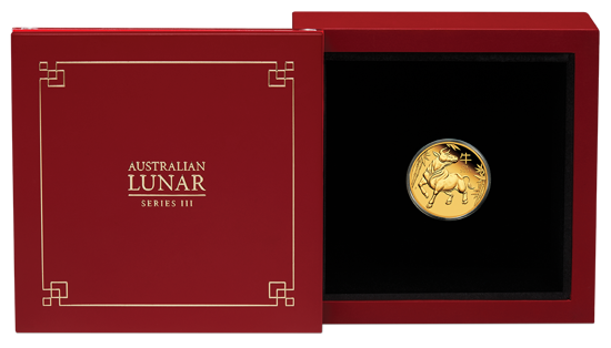 Lunar III: Jahr des Ochsen 1/10 oz Gold 2021 Proof