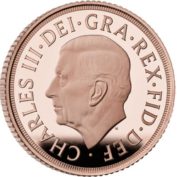 Gran Bretagna: Set di 3 monete Sovrano 2024 Proof