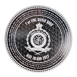 Niue: Bella Ciao 1 unce stříbra 2022 Prooflike