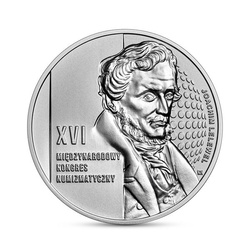 Al XVI-lea Congres Internațional de Numismatică 50 zł argint 2022 High Relief