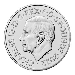 Set di 10 monete Her Majesty Queen Elizabeth Rame-nichel 2022