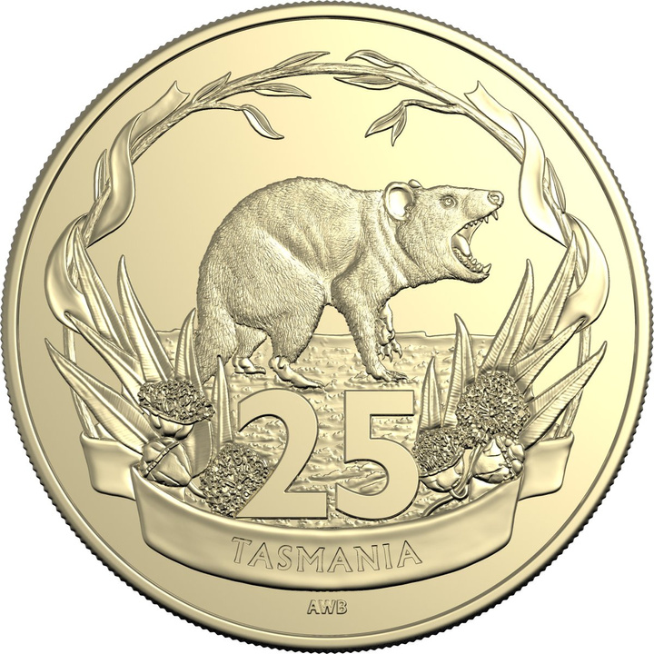 Satz von 7 Aluminium-Bronze-Münzen 125 Years of Federation 2026
