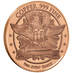 Fighter Jet – P-51 Mustang, 1 ounce of copper