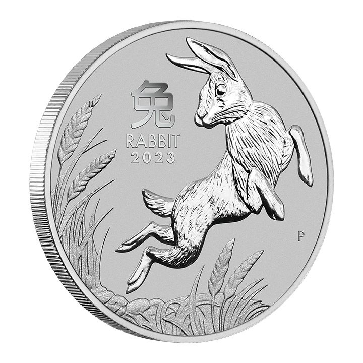 Perth Mint: Lunar III - Year of the Rabbit 1 oz Platinum 2023