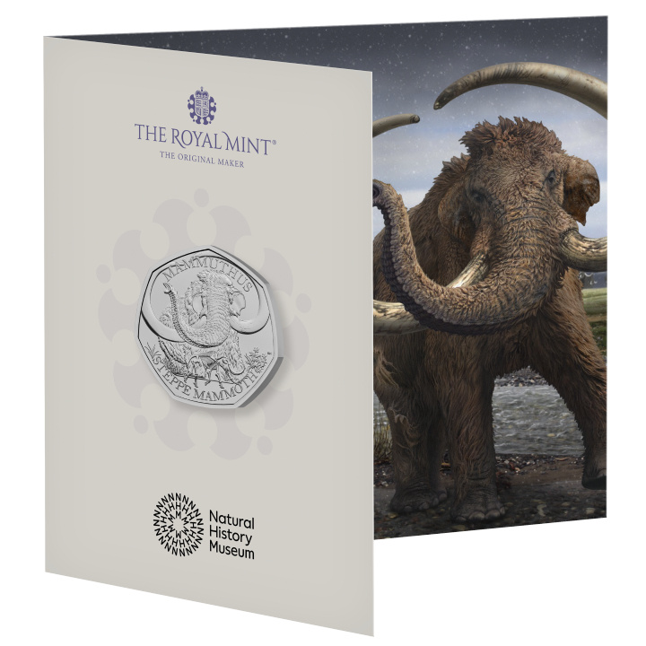 Tales of the Earth - Steppenmammut 50p Kupfernickel 2024