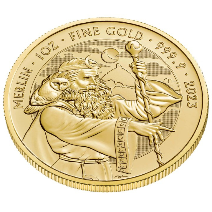 Myths & Legends: Merlin 1 oz Gold 2023