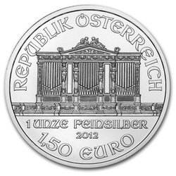 Wiedeński Filharmonik 1 uncja Srebra 2012
