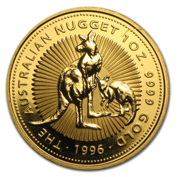 Canguro Australiano - Nugget 1 oz Oro 1996