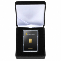Lingot d’or de 2,5 g Heimerle Meule en écrin – coffret cadeau