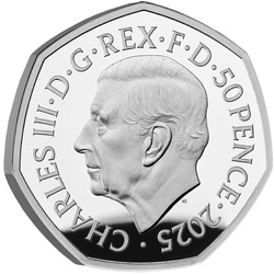 Povești din Al Doilea Război Mondial 50p Argint 2025 Proof