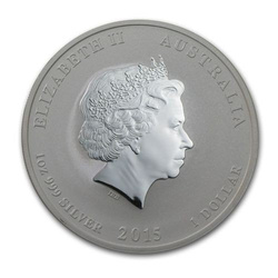 Lunar II: Año de la Cabra 1 oz Plata 2015