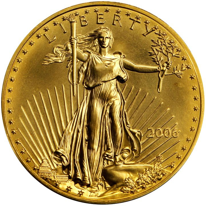 American Eagle 1/2 oz Oro 2006