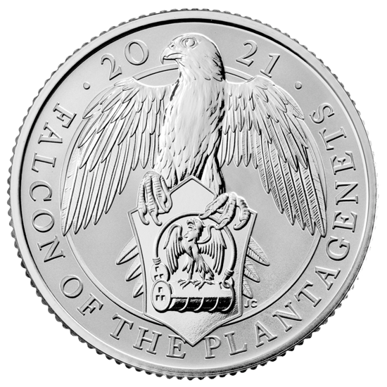 The Queen’s Beasts 2021: Set of 10 coins 1/4 oz Silber Proof