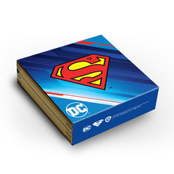 Niue: DC Comics – Superman színes 2 uncia ezüst 2023 Magas dombornyomott antikolt érme