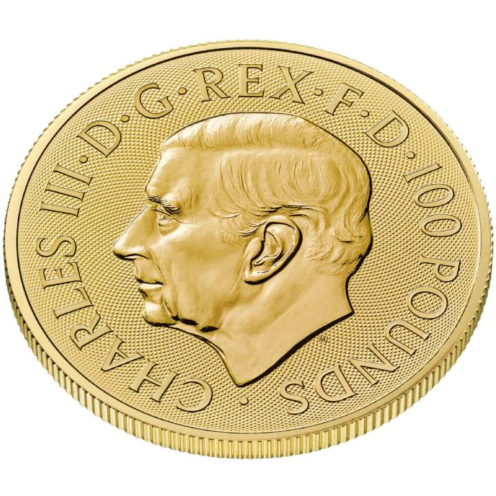 The Royal Tudor Beasts: The Seymour Unicorn 1 oncia d'oro 2024