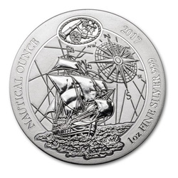 Onza Náutica: Santa María 1 oz Plata 2017
