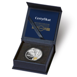 In memory of prisoners of Pawiak Warsaw 10 PLN Silver 2024 Gilded  Proof 