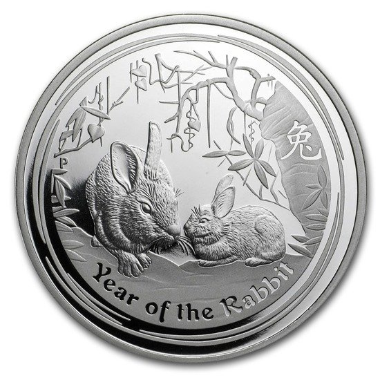 Year of the Rabbit Set 3,5 oz Silver PROOF